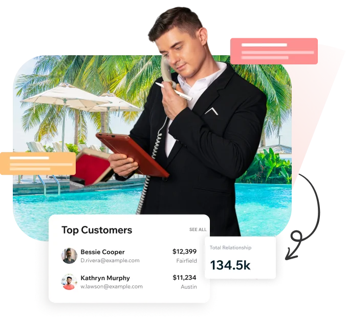 CRM for Hotels and resorts	