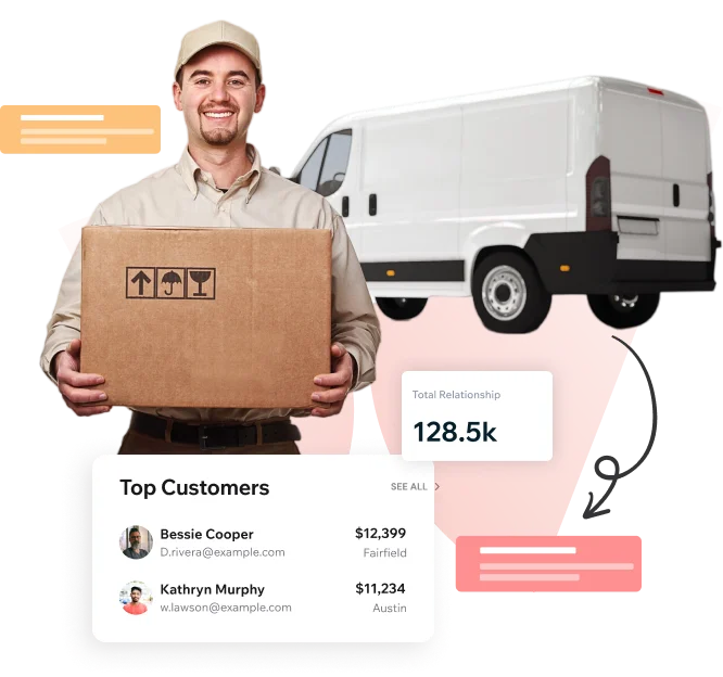 logistics and fleet management for CRM