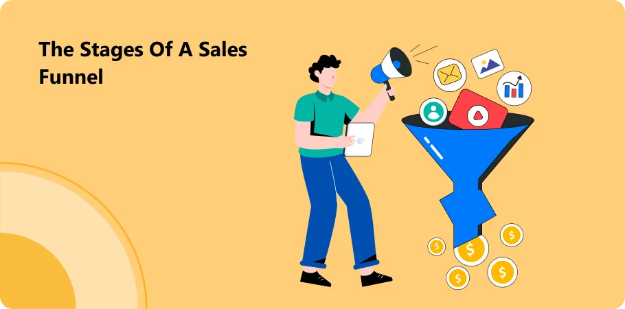 The Stages of a sales Funnel