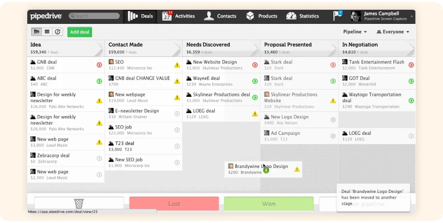 Pipedrive CRM