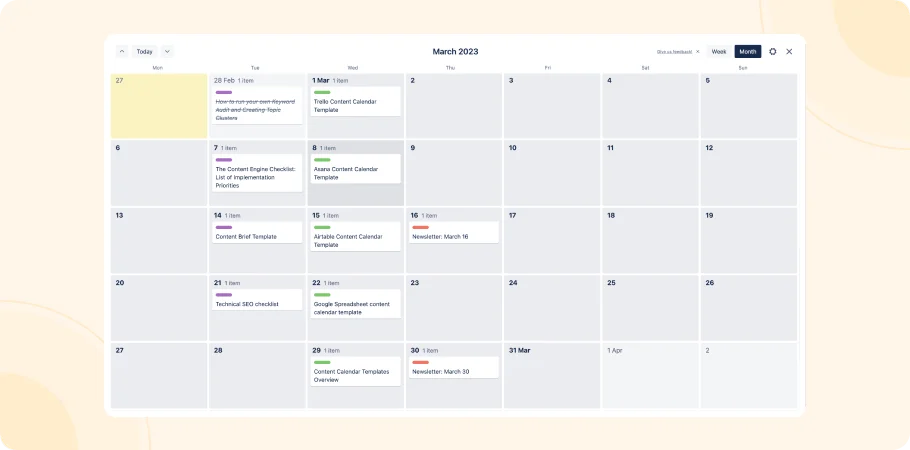 Content Marketing – Trello