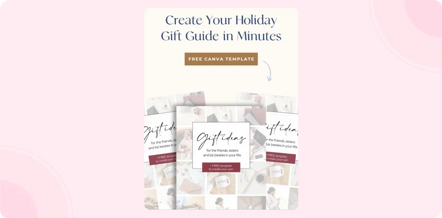 Create a Gift Guide