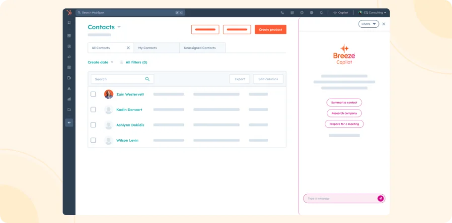 HubSpot Breeze Copilot